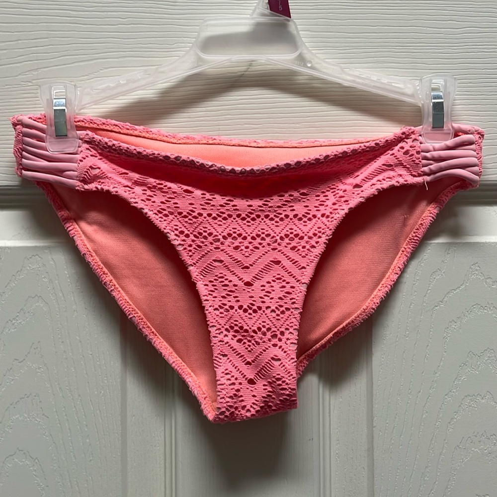 Hot pink bikini bottoms